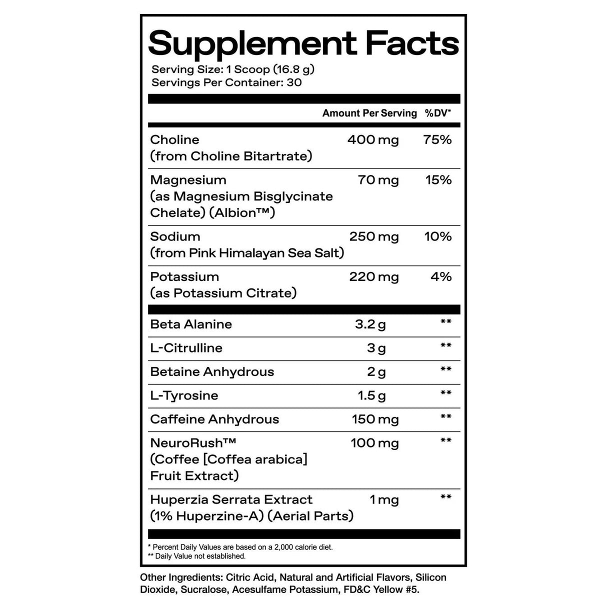 One of One Sport Pre Workout