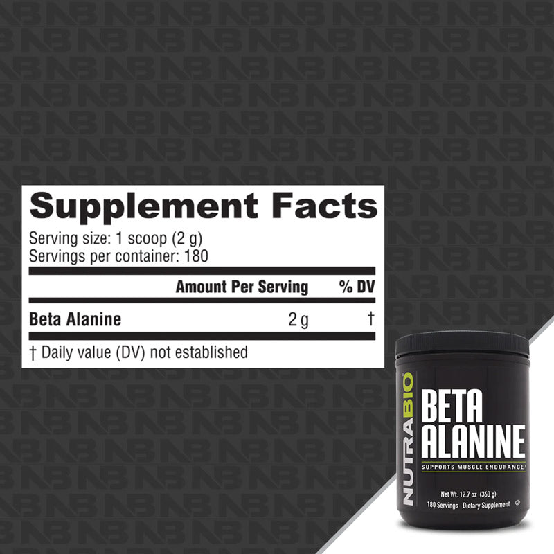 NutraBio Beta Alanine