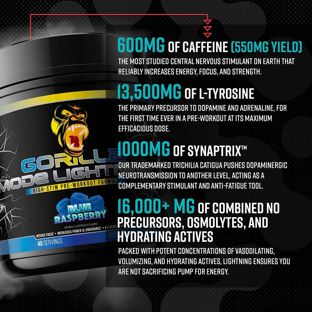 Gorilla Mode Lightning Pre Workout