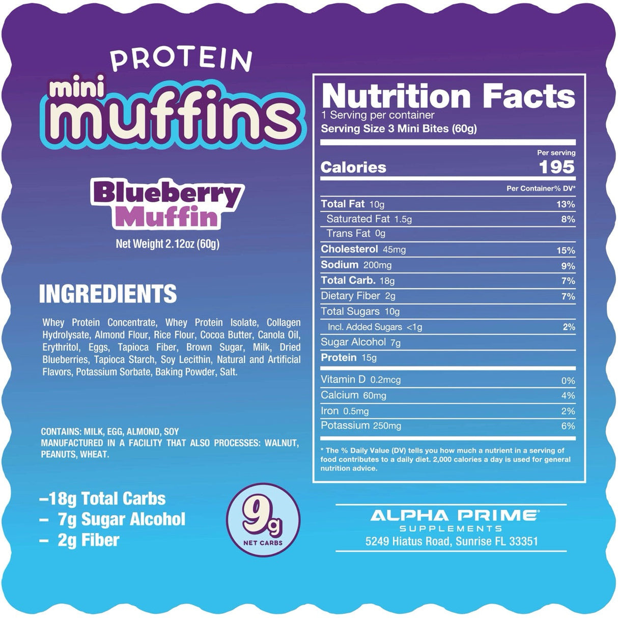 Prime Bites Mini Muffins