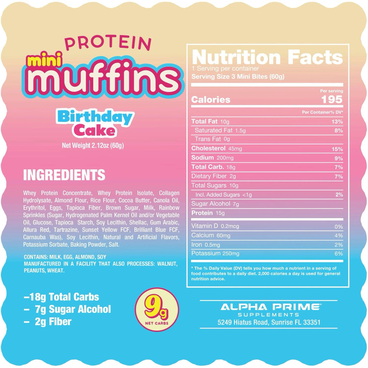 Prime Bites Mini Muffins