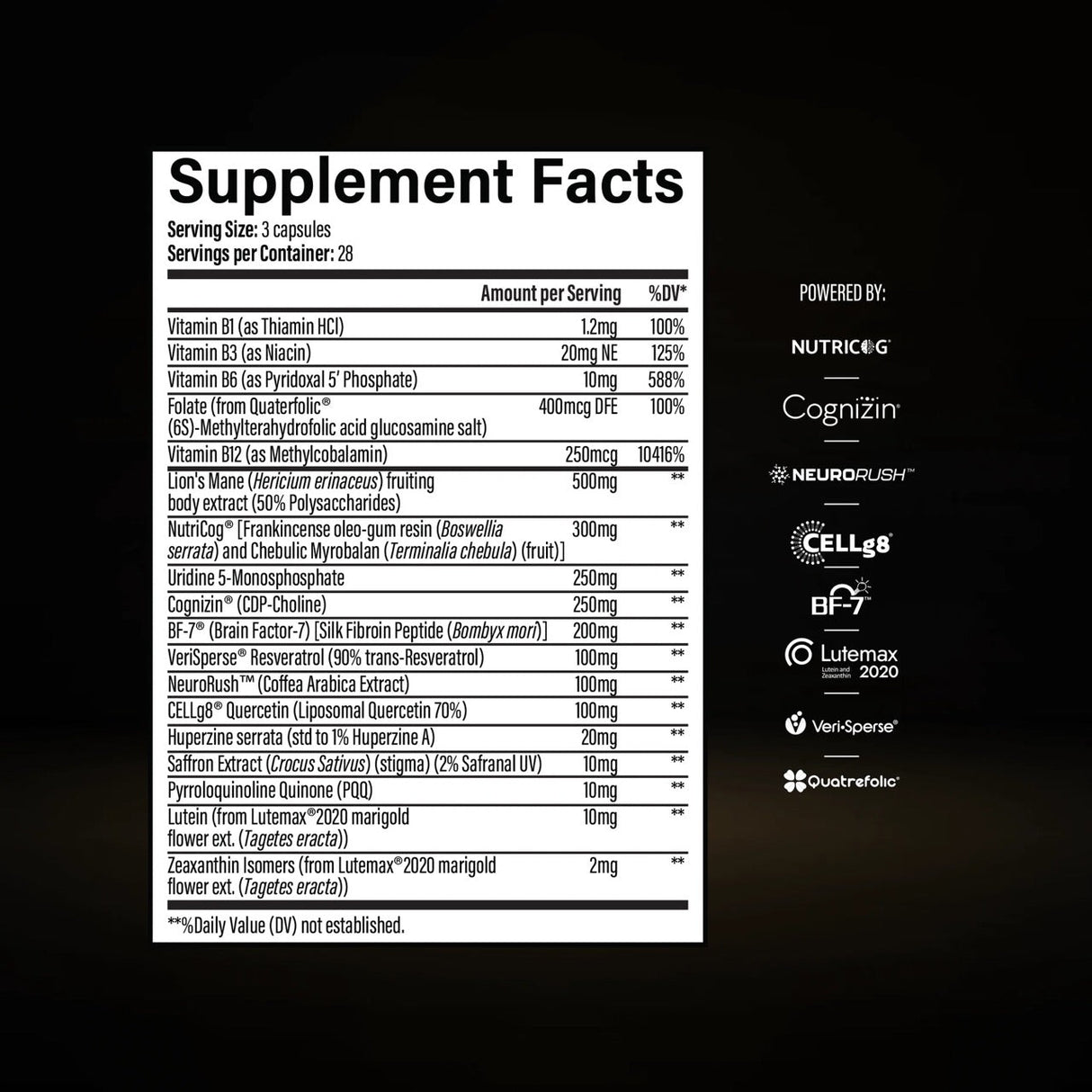 Infinis Nutrition Brain