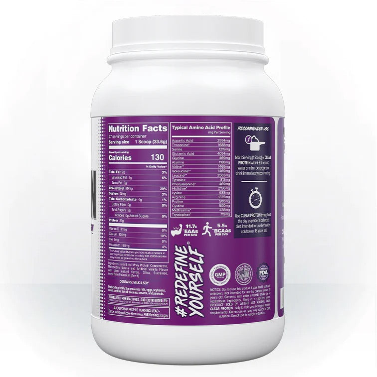 FinaFlex Clear Whey Protein