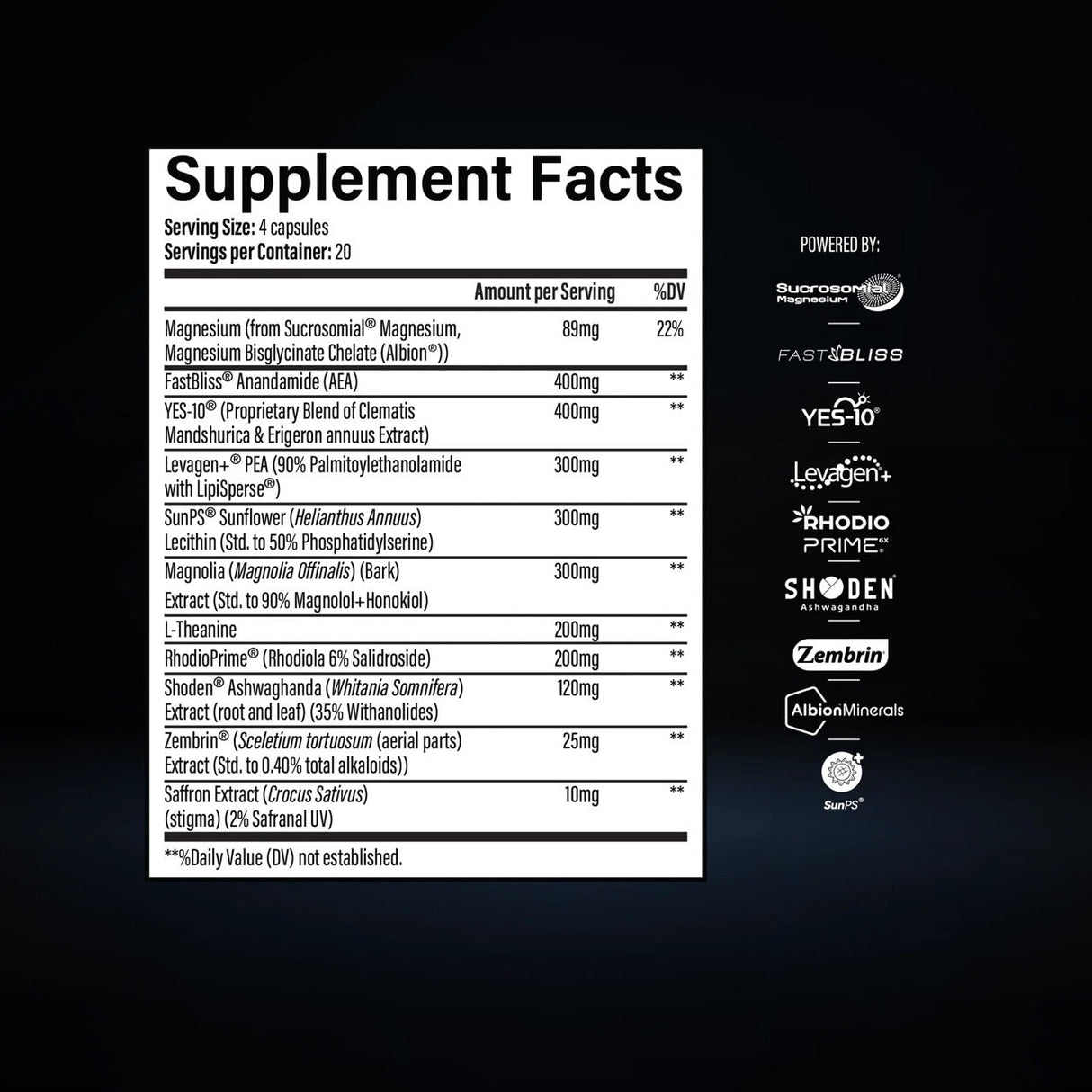 Infinis Nutrition Calm