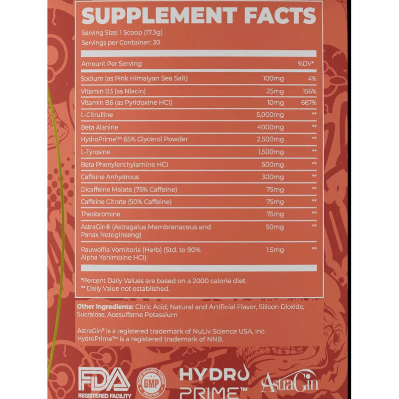 Dark Labs Crack Daily Pre Workout