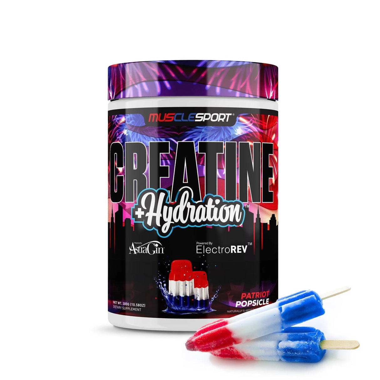 MuscleSport Creatine + Hydration