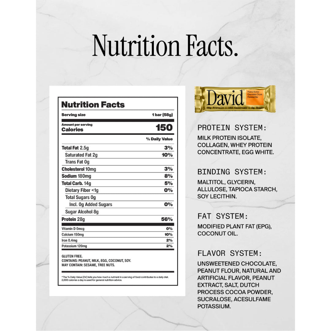 David Protein Bar