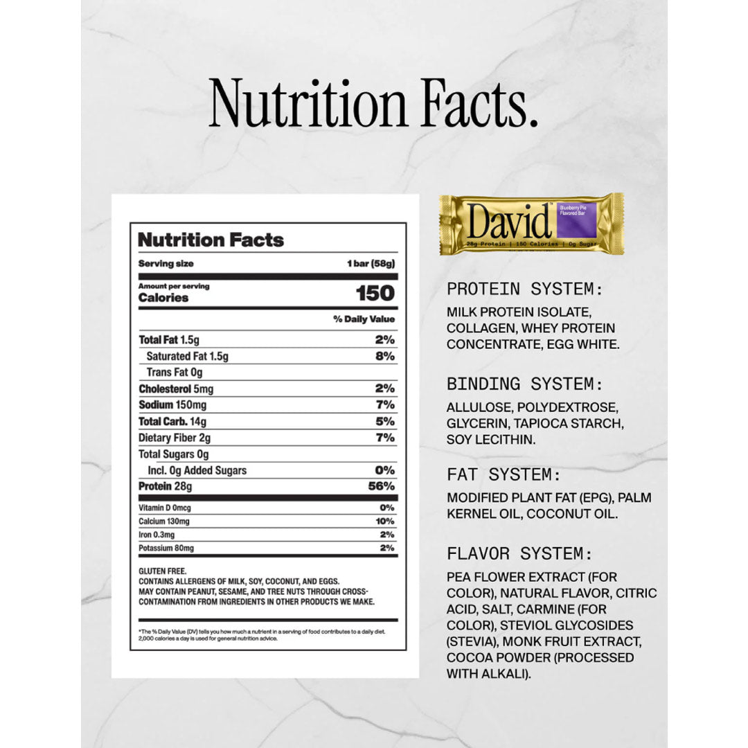 David Protein Bar