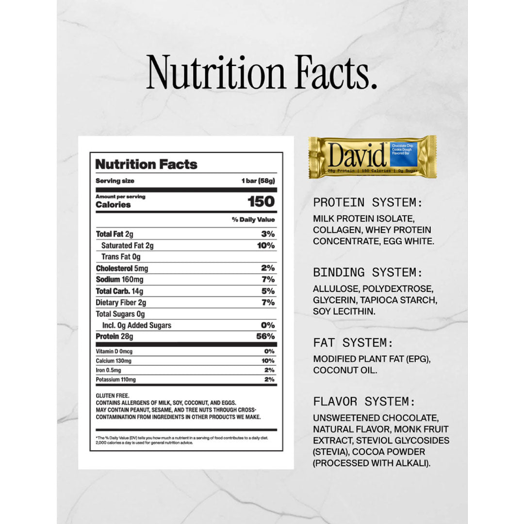 David Protein Bar