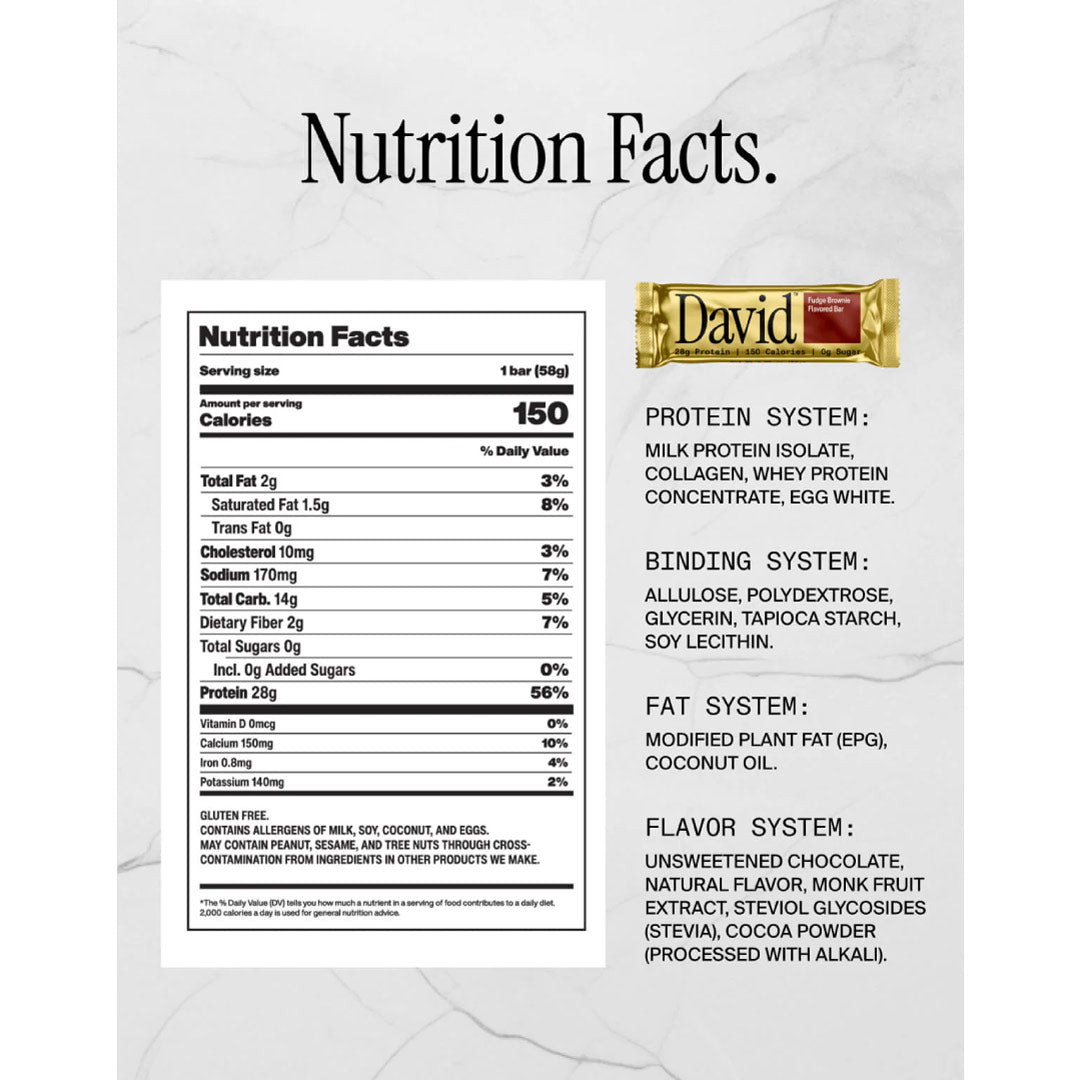 David Protein Bar