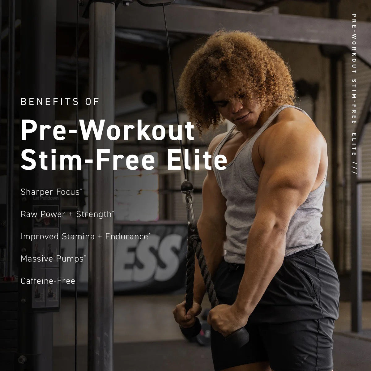 Kaged Pre Workout Elite Stim Free