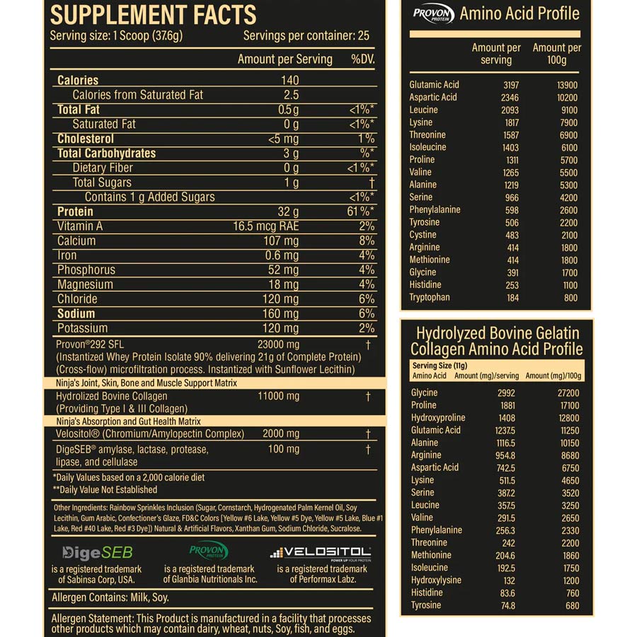 Ninja Gains Protein Blend