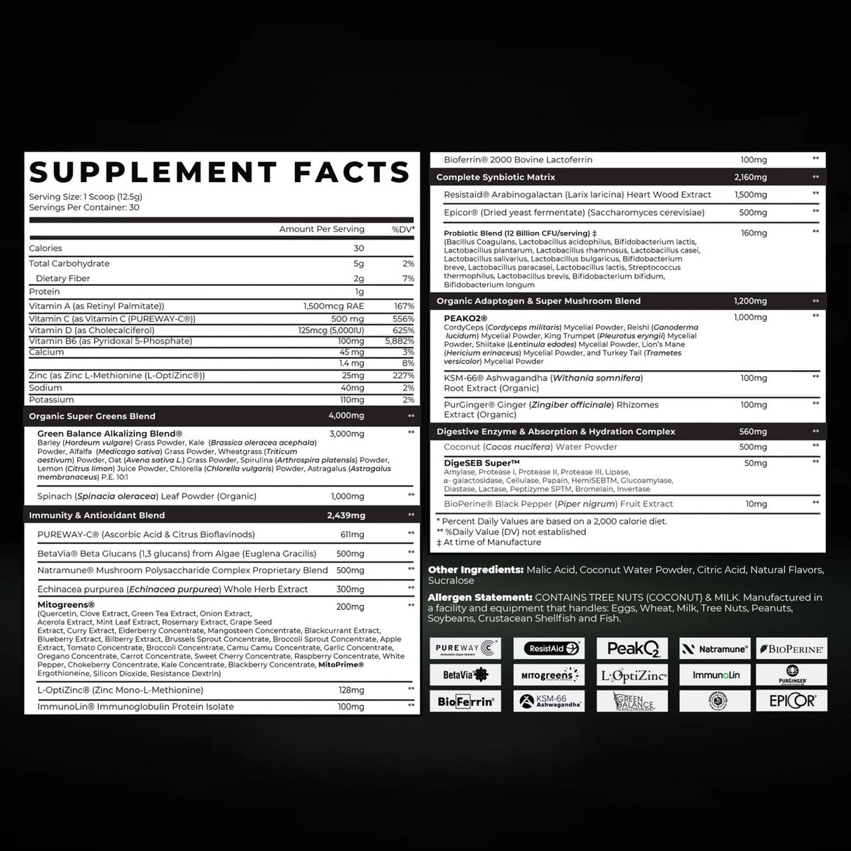 Infinis Nutrition Ultra Greens