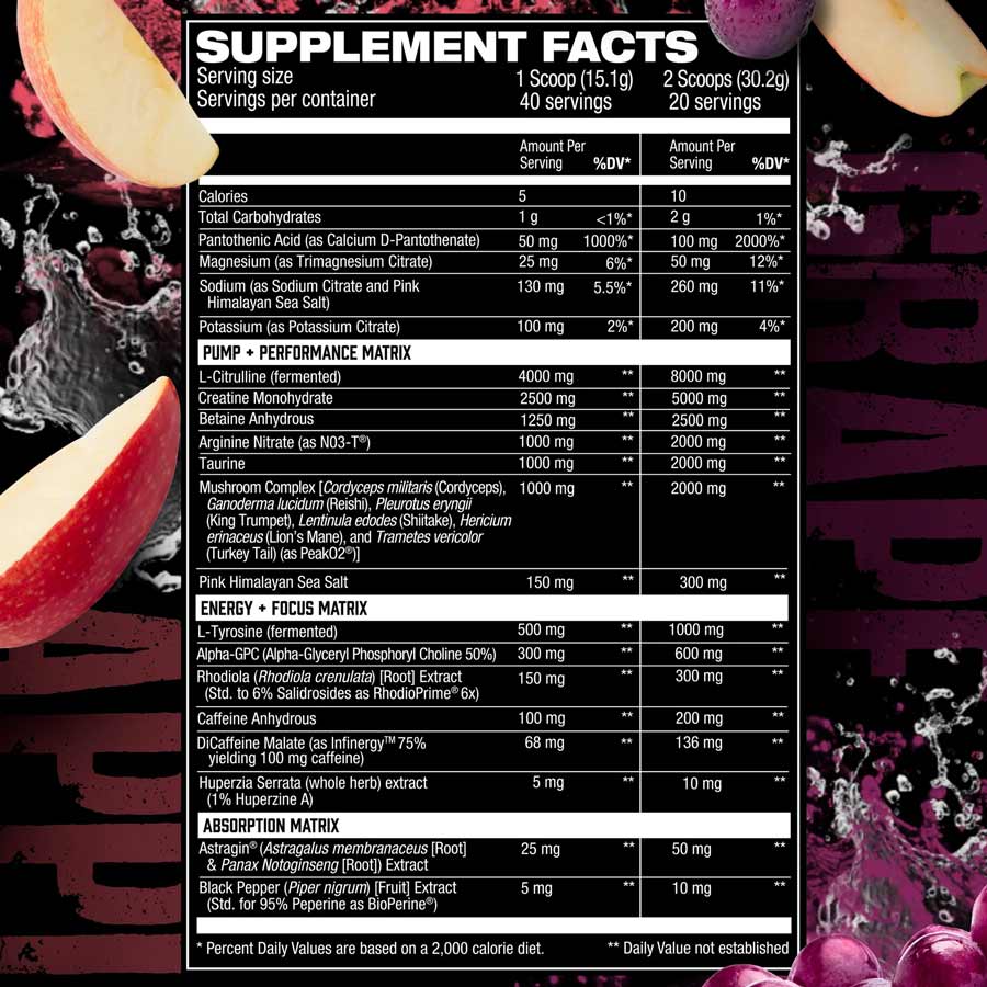 Hosstility v2 Pre Workout