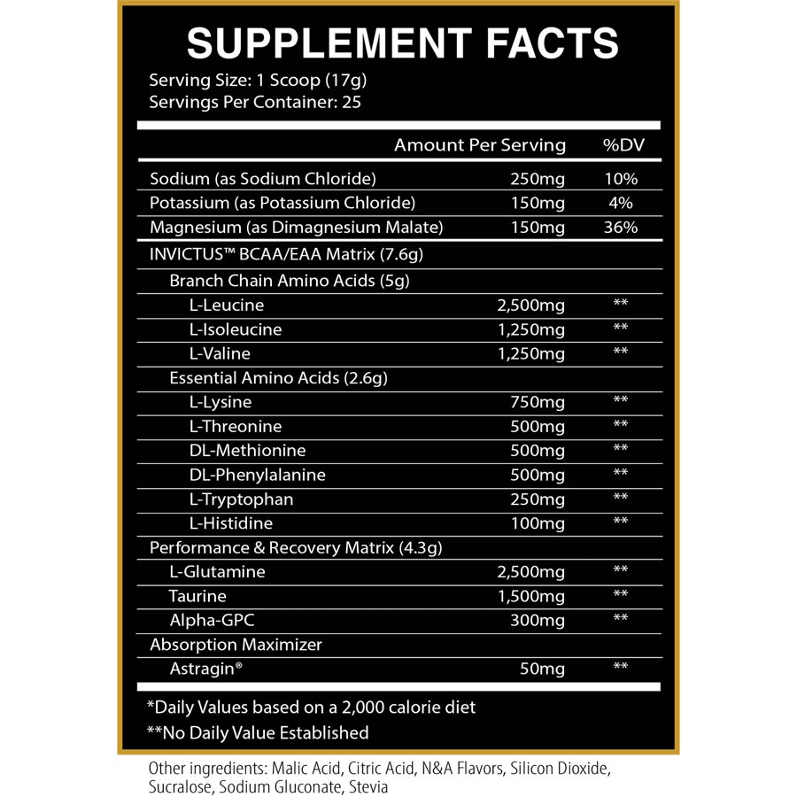 Invictus EAA Intra Workout