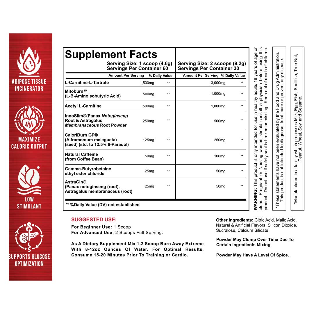 Burn Away Extreme Thermogenic