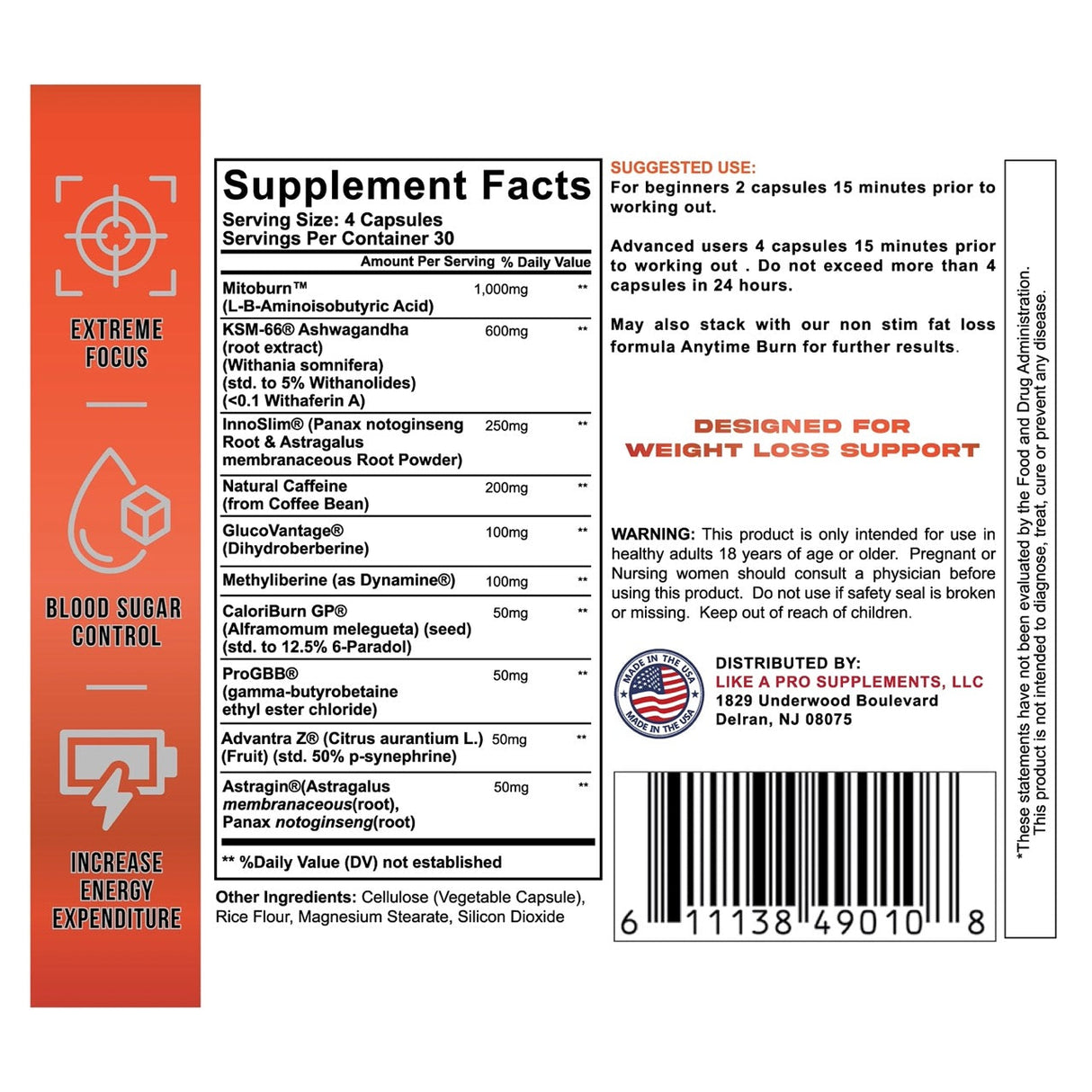 Burn Away Fat Burner V3