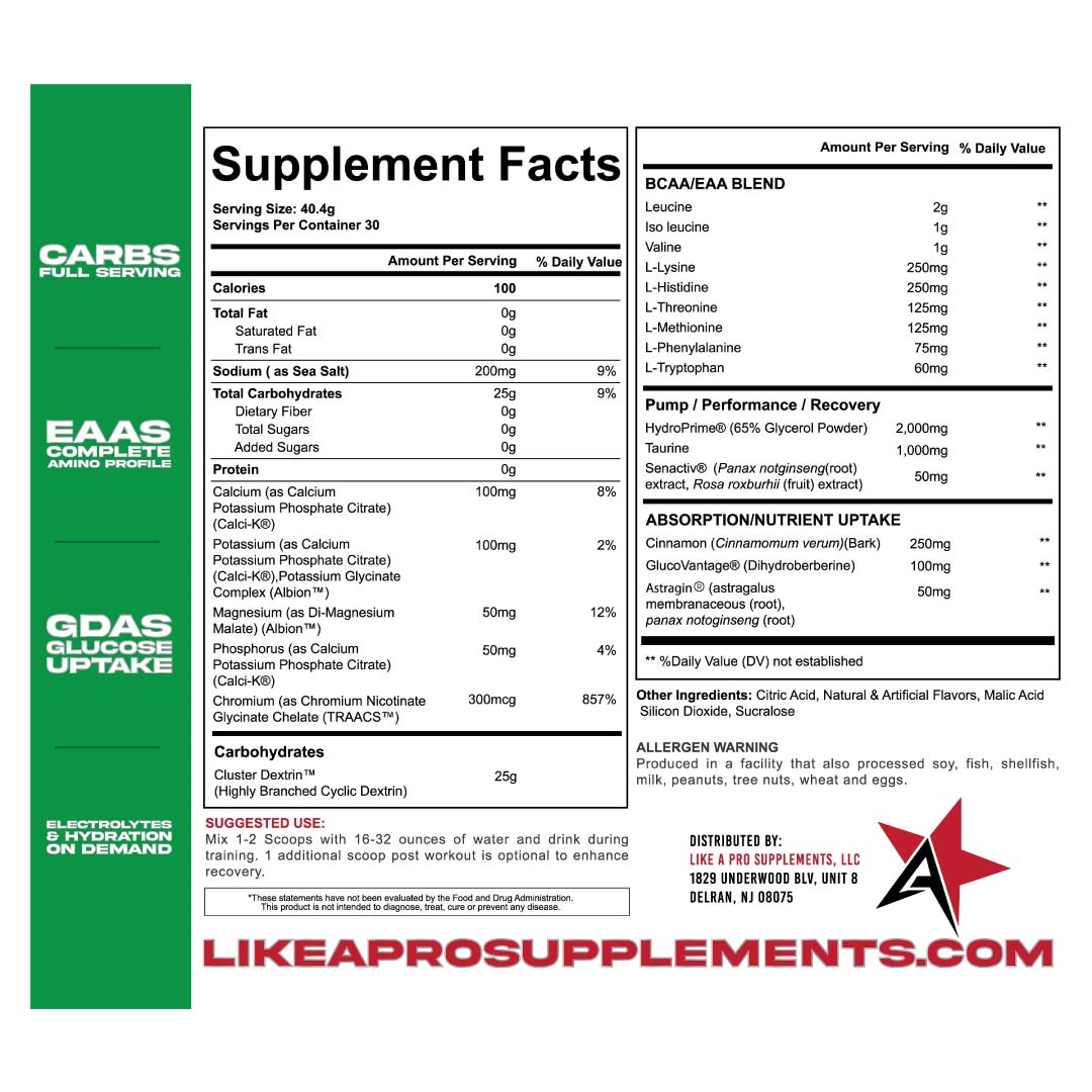 Glycotrix 3.0 - Intra Carb Formula