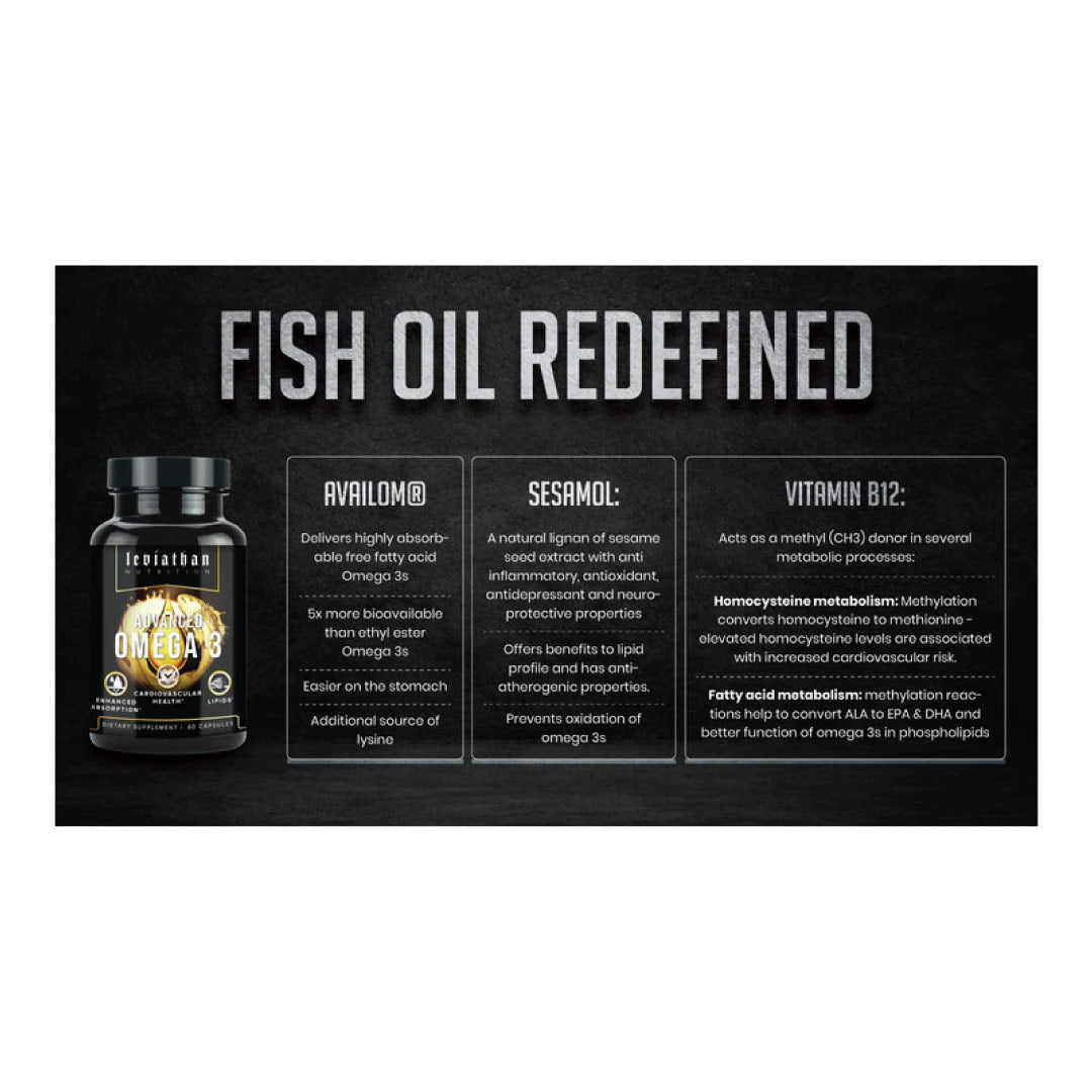 Leviathan Advanced Omega 3