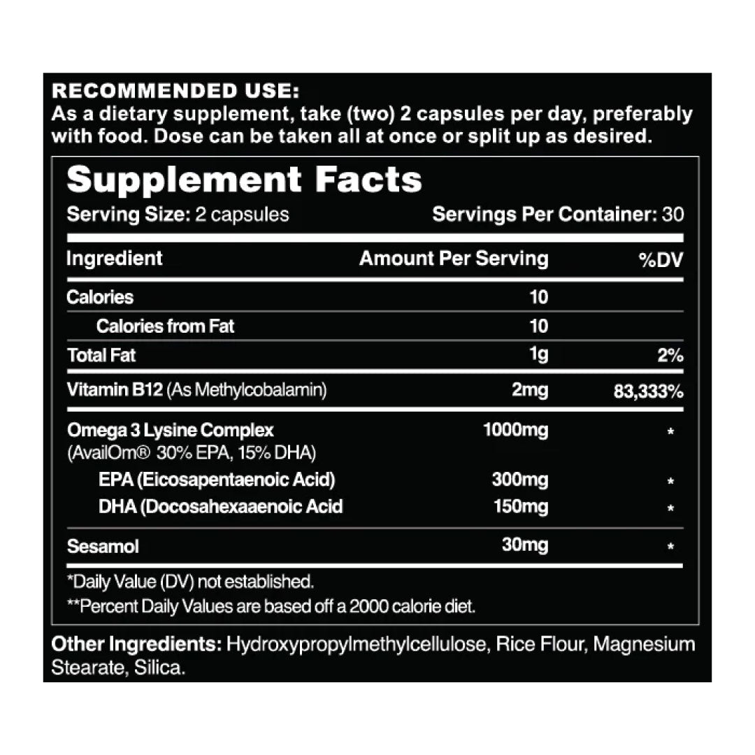 Leviathan Advanced Omega 3