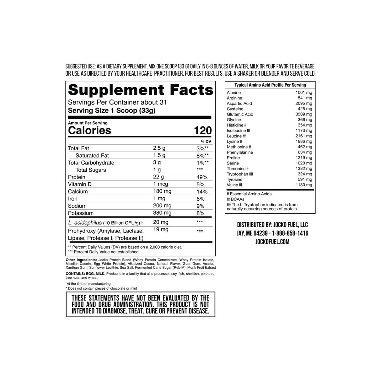 Jocko Protein Powder