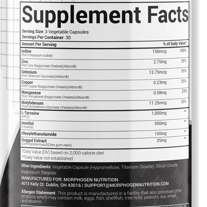 MorphoGen Nutrition Thyroid