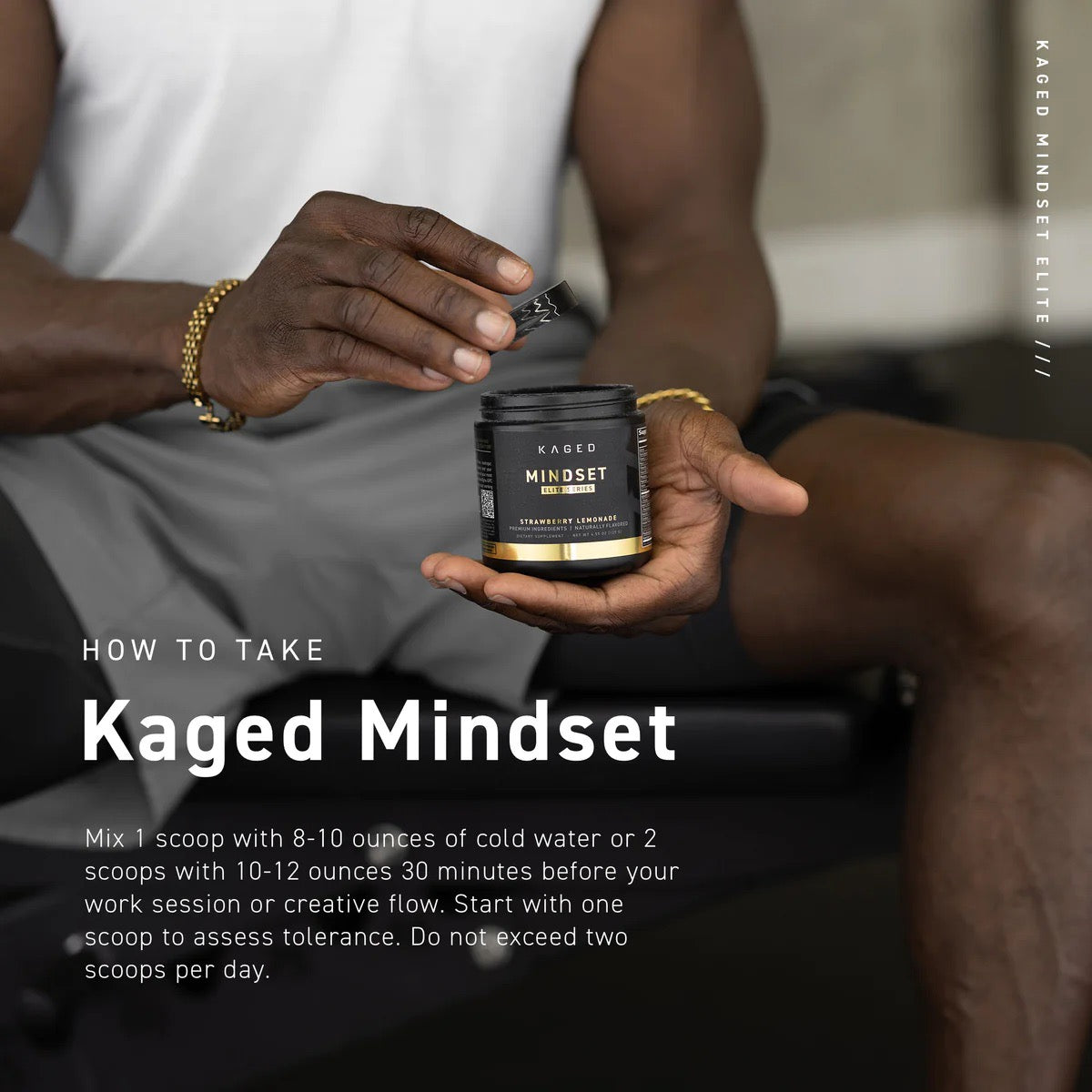 Kaged Mindset Elite Nootropic (No Caffeine)