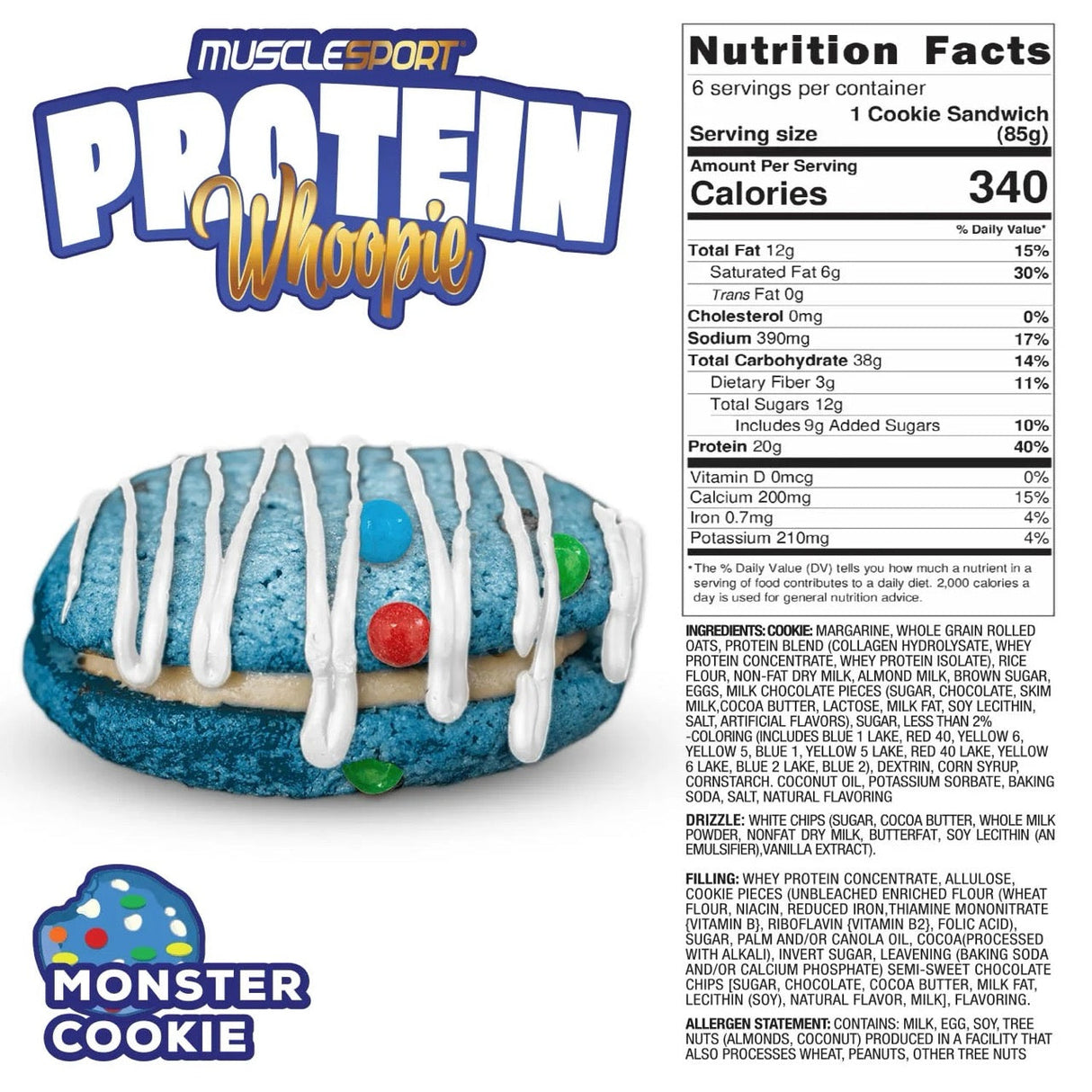 MuscleSport Protein Whoopie