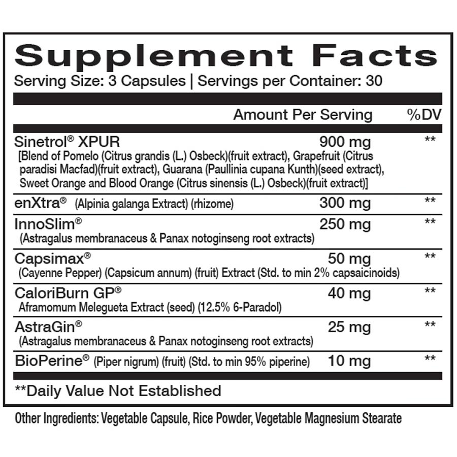 NovaBurn 2.0 (Stim Free) Fat Burner