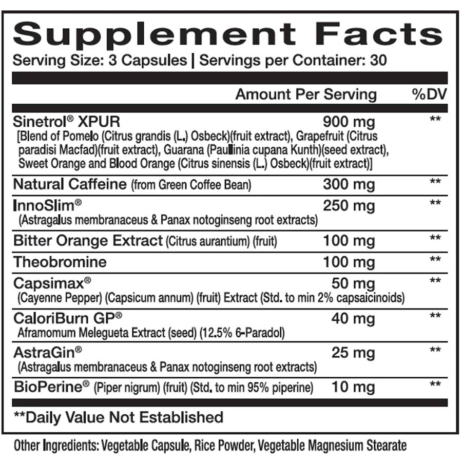 NovaBurn 2.0 Fat Burner