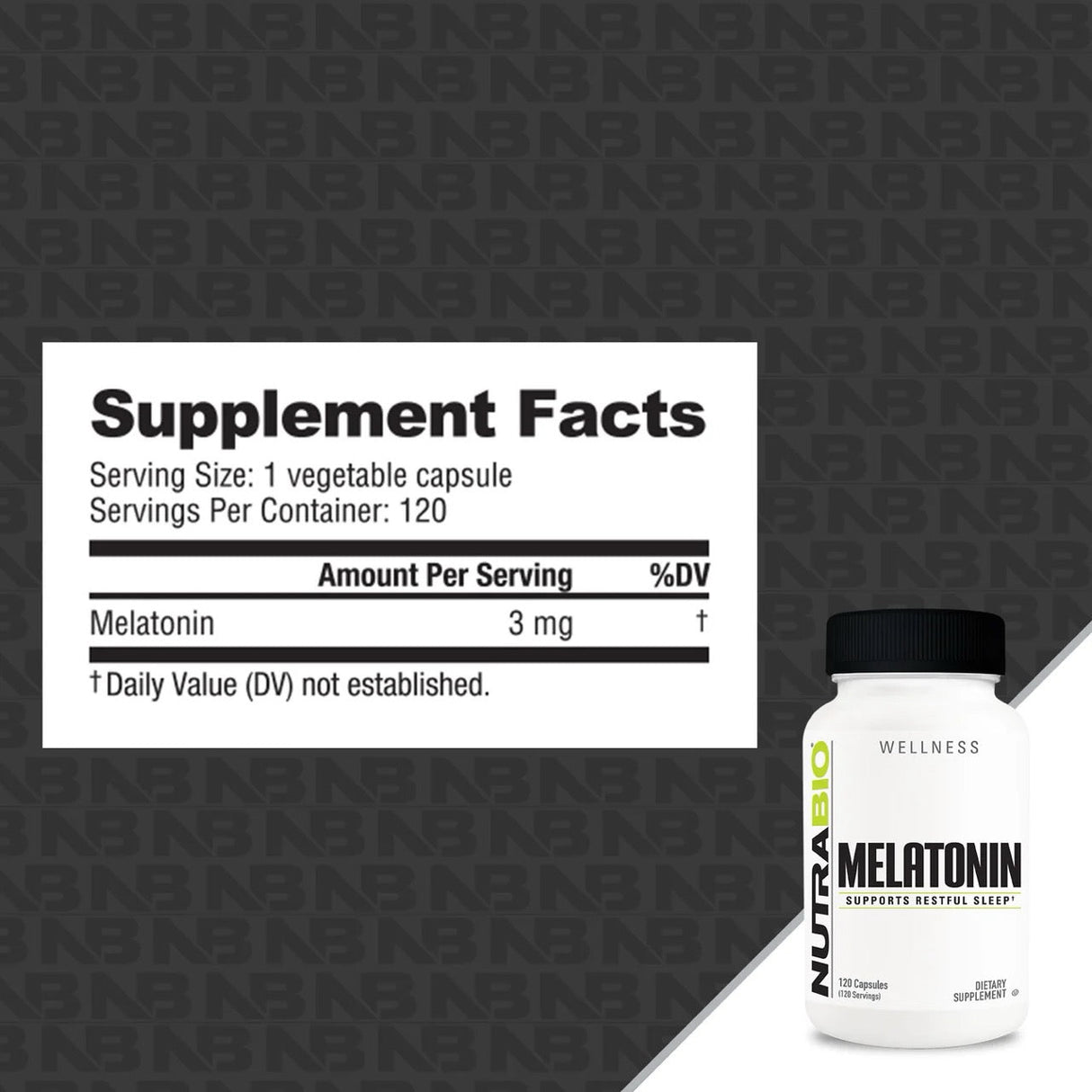 NutraBio Melatonin