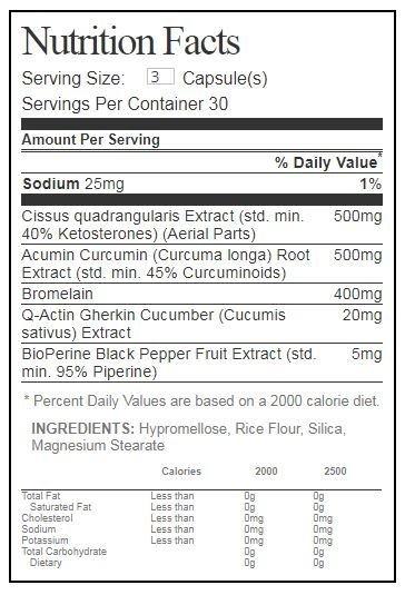 Nutrition Cartel MTS Machine Motion® Advanced Joint Health Relief MTS Nutrition