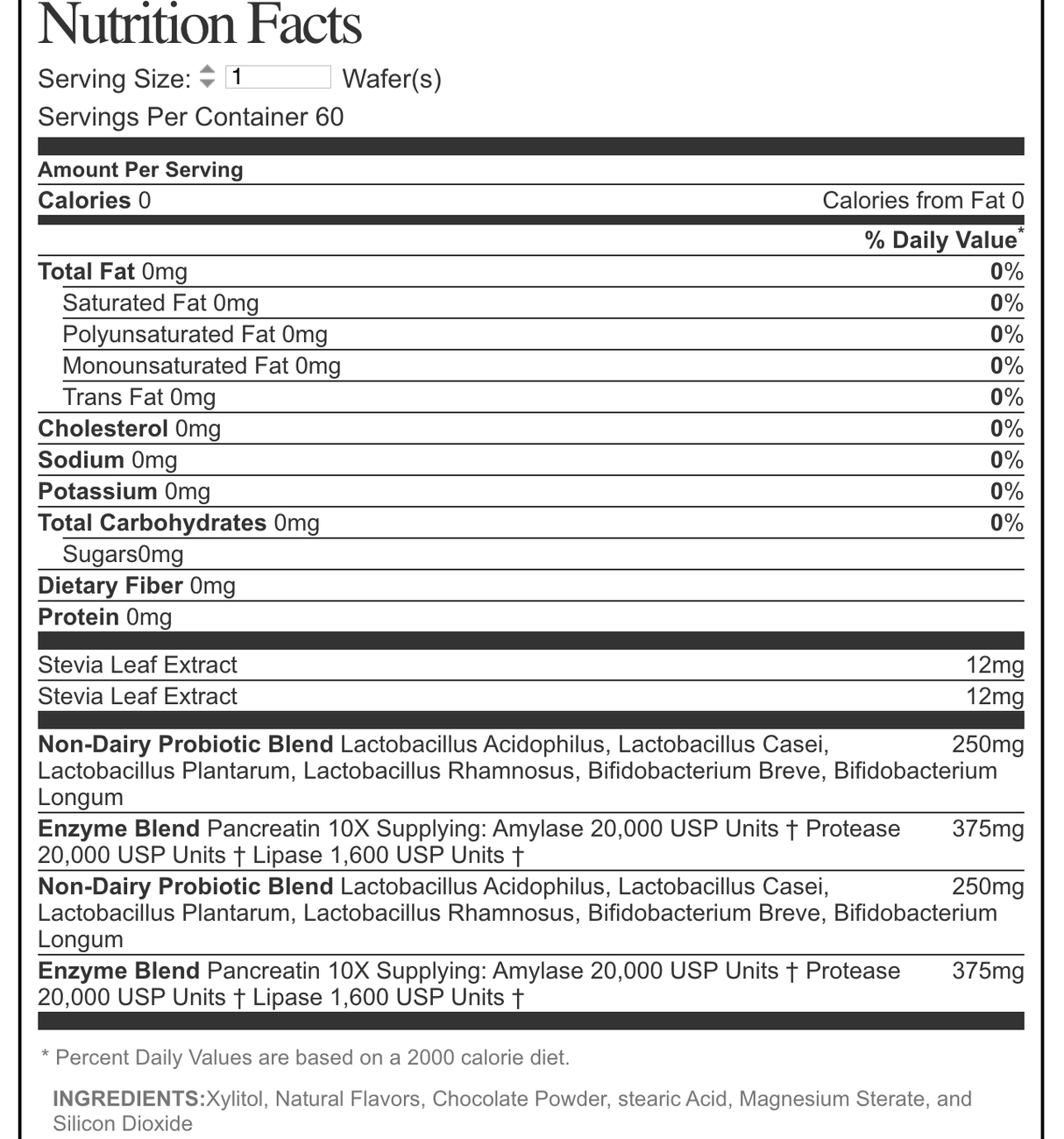 Nutrition Cartel MTS Machine Uptake® Potent Probiotic & Digestive Enzyme Formula MTS Nutrition
