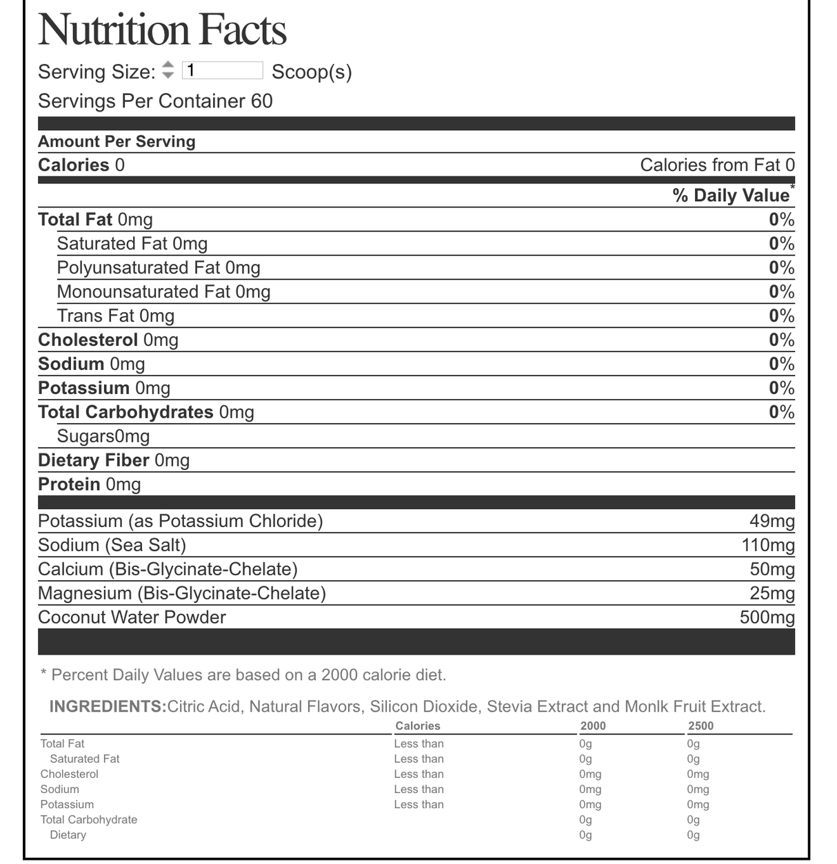 Nutrition Cartel MTS NaturaLyte® All Natural Electrolyte Formula MTS Nutrition