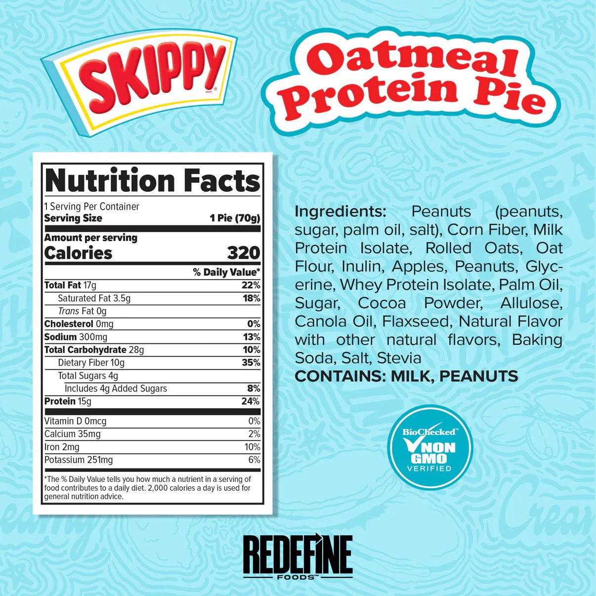 Skippy® PB Oatmeal Protein Pie