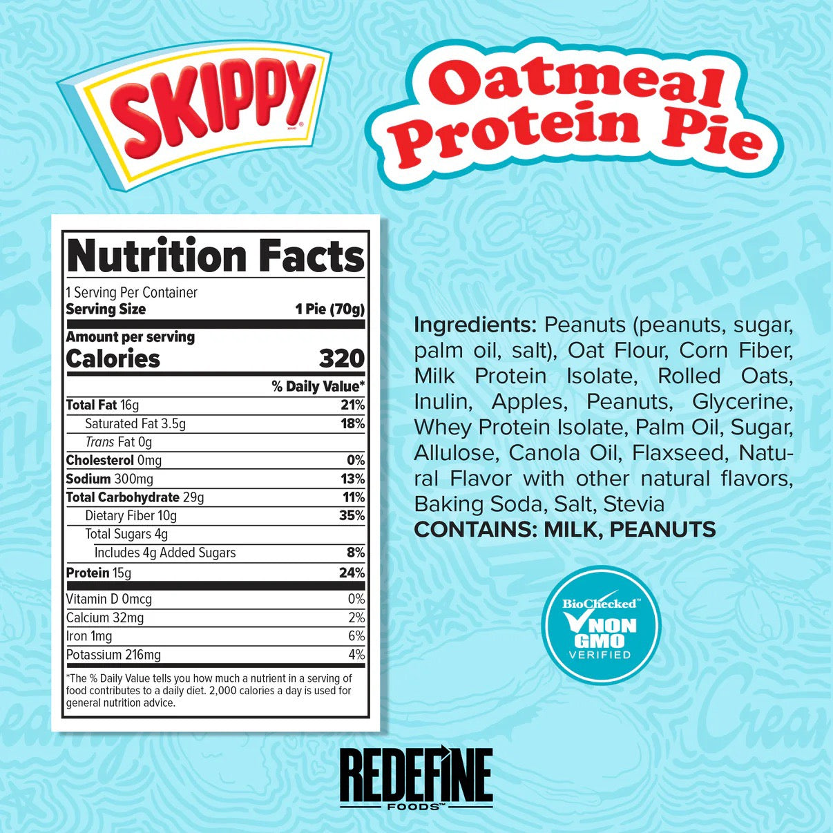 Skippy® PB Oatmeal Protein Pie