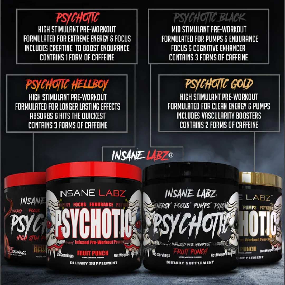 Psychotic Gold Pre Workout