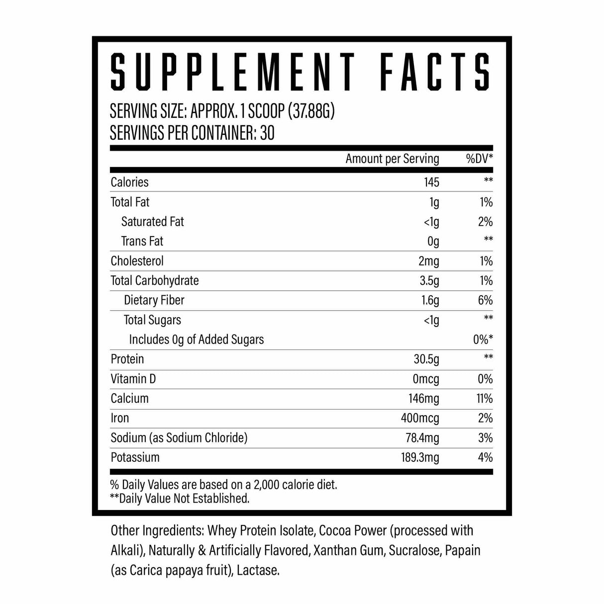 Huge Whey Protein Isolate