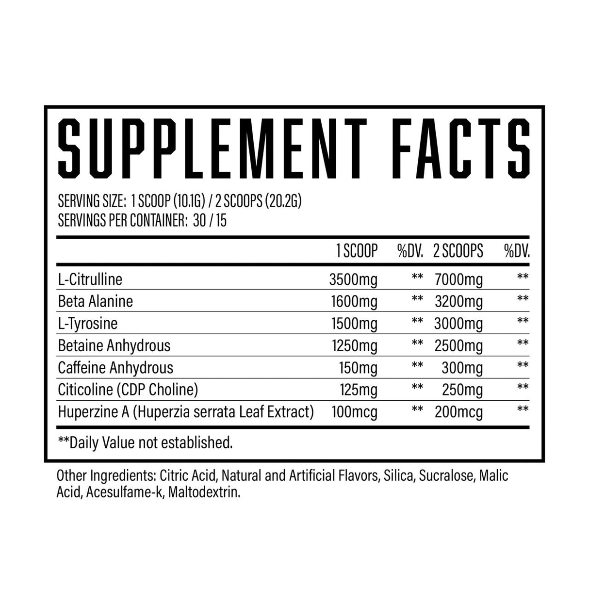 Wrecked Core Pre Workout