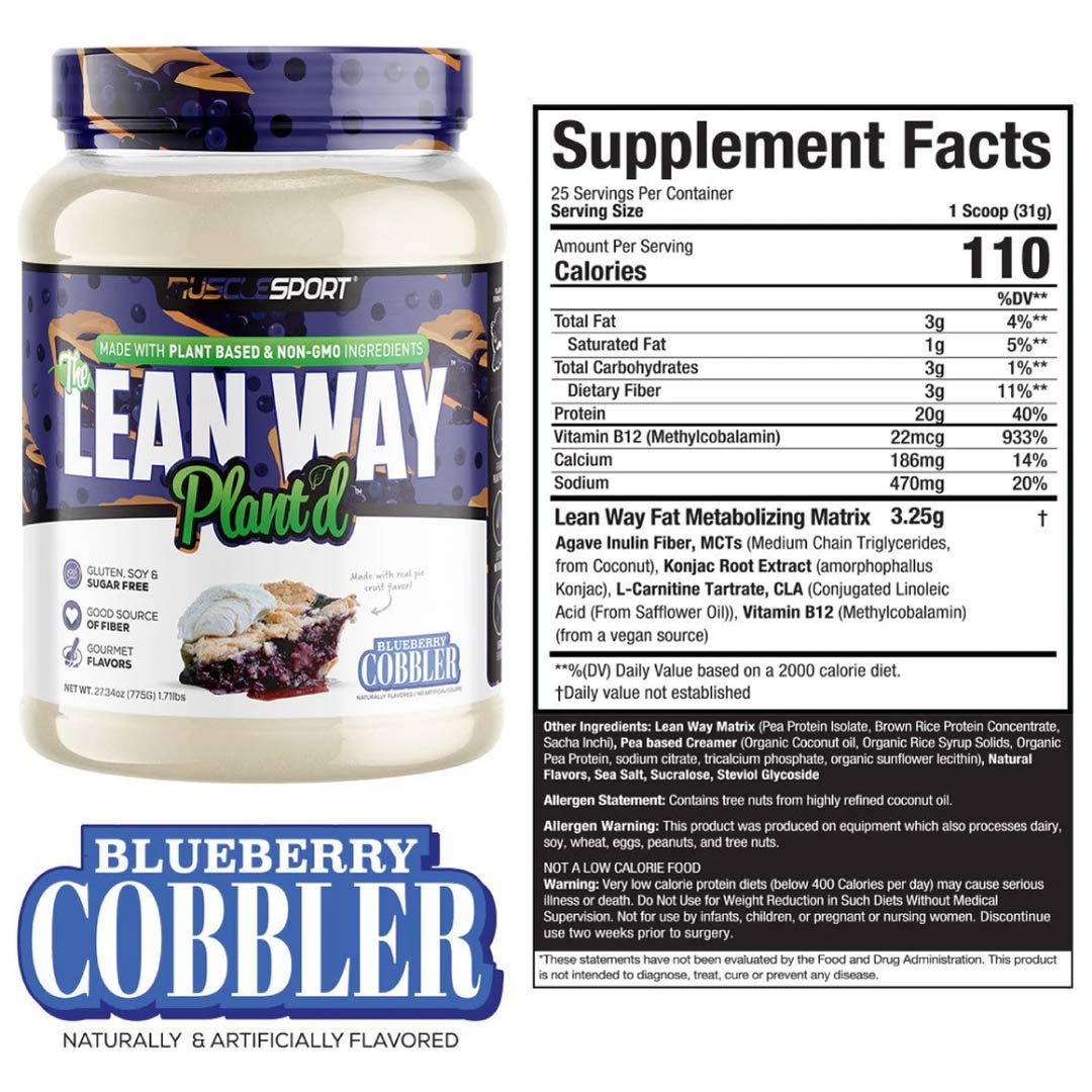 Lean Way Plant'd Protein
