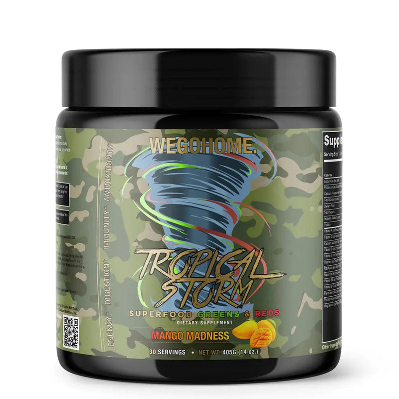 Tropical Storm Greens & Reds