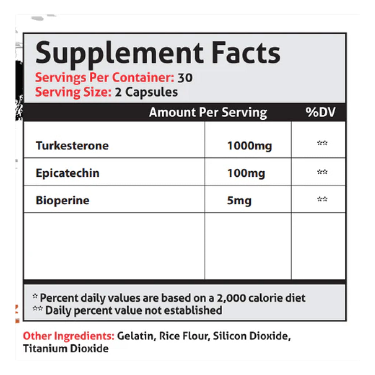 Frontline Formulations Turkesterone