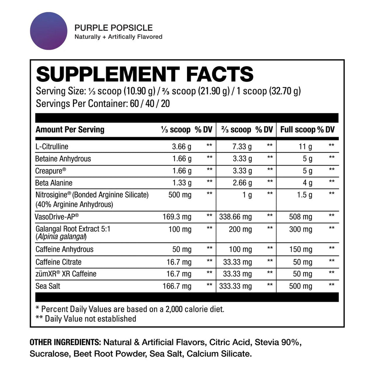 PREHD VARIANT 001 Pre Workout