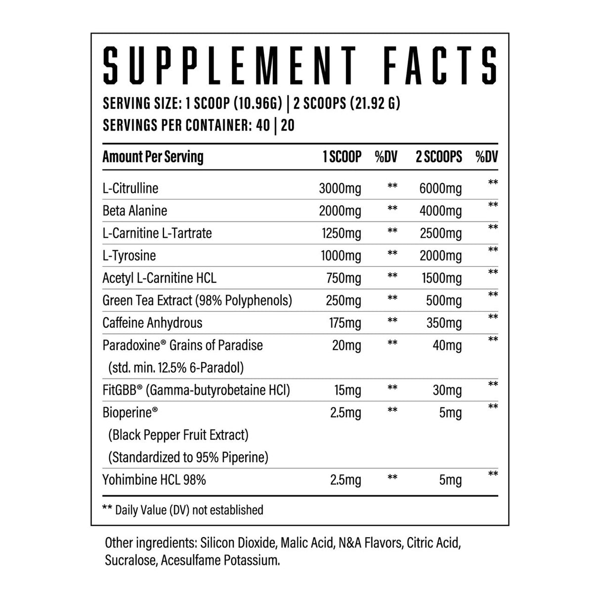 Wrecked Inferno Pre Workout