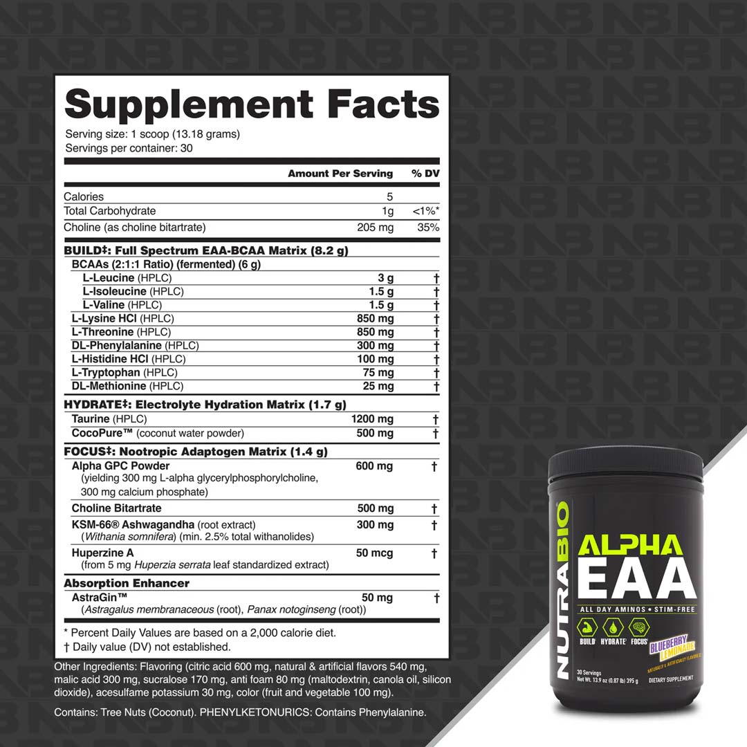 Alpha EAA (Aminos + Nootropics)
