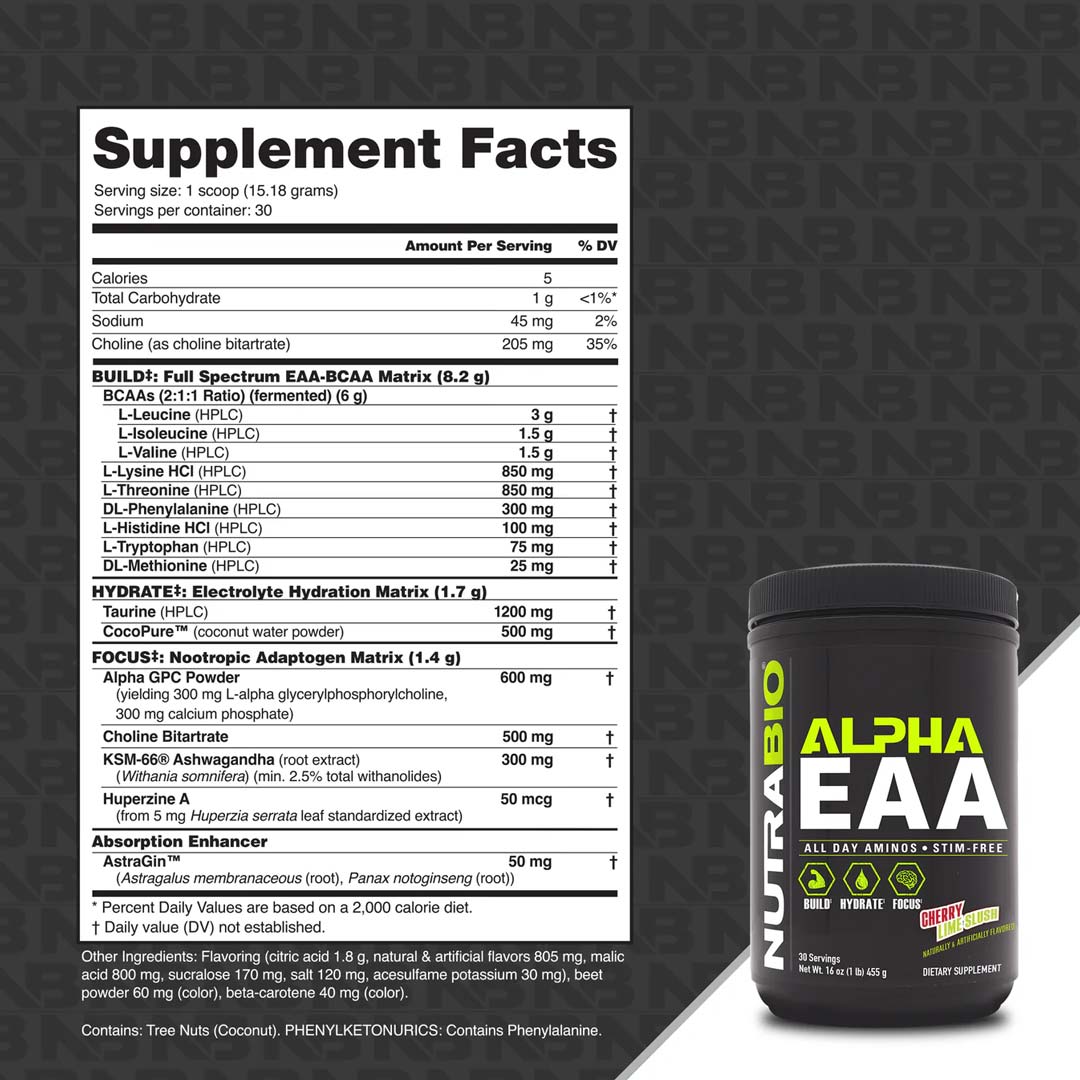 Alpha EAA (Aminos + Nootropics)