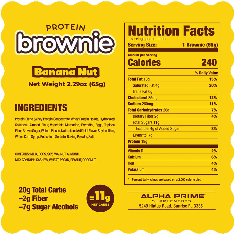 AP PrimeBites Brownies