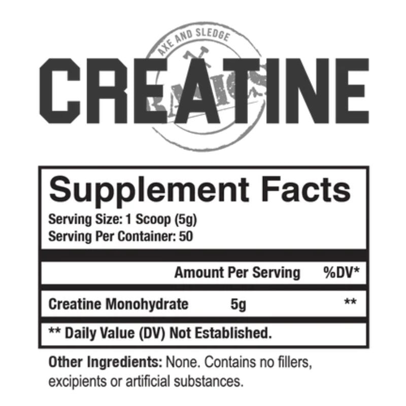 Axe & Sledge Creatine