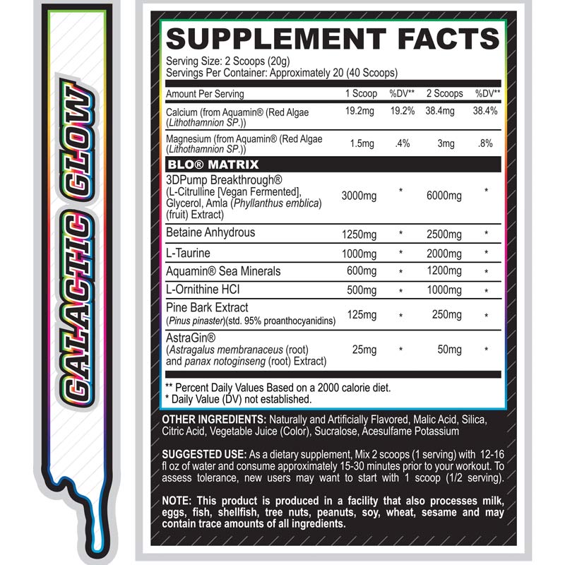 Blo Pump Pre Workout