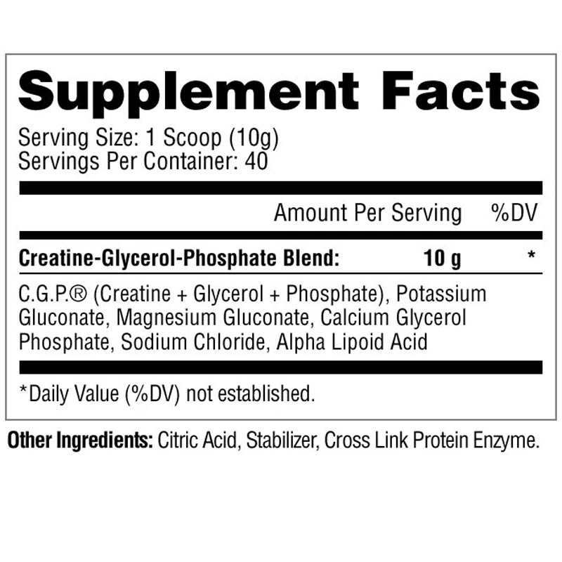 Metabolic Nutrition CGP